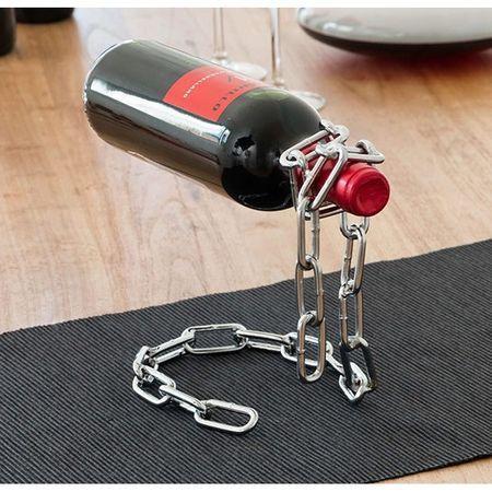 Suport lant metalic pentru sticle