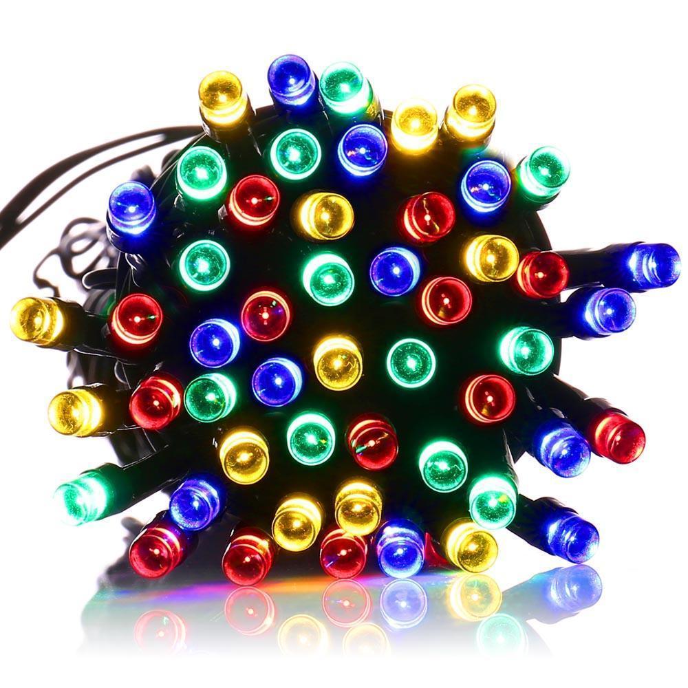 Set 3 x Instalatie LED pentru exterior cu incarcare solara, multicolor