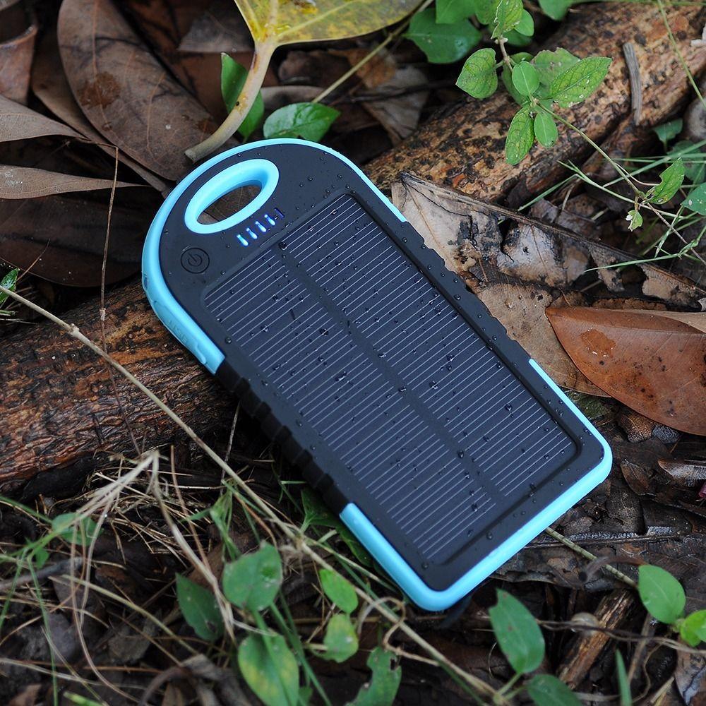 Baterie externa solara 5.000 mAh