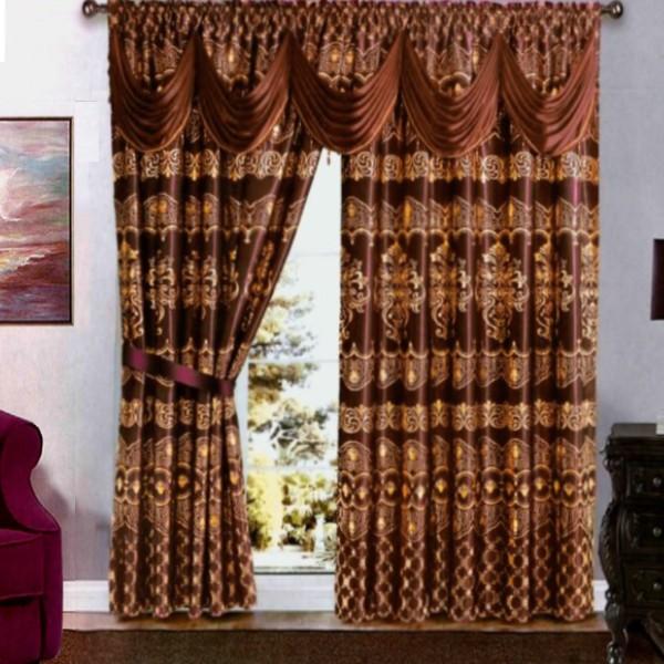 Set draperii Jacquard, 300 x 250, Maro