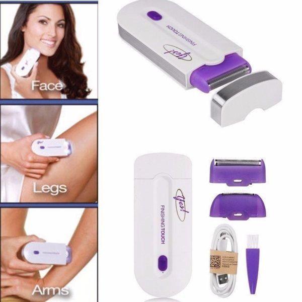 Epilator reincarcabil cu lumina