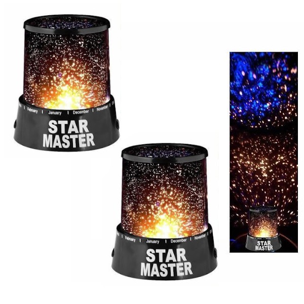 Set 2 x proiector astronomic Star Master