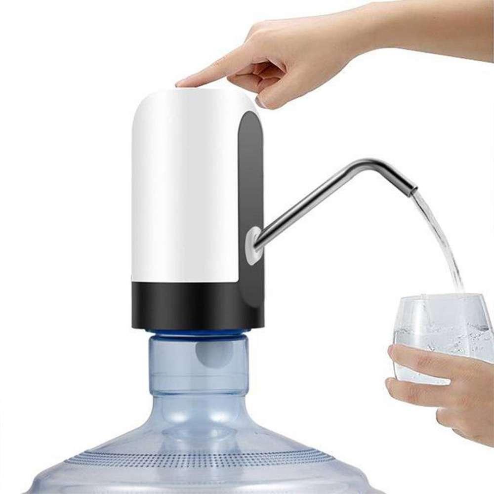 Pompa electrica cu incarcare USB pentru bidoane apa