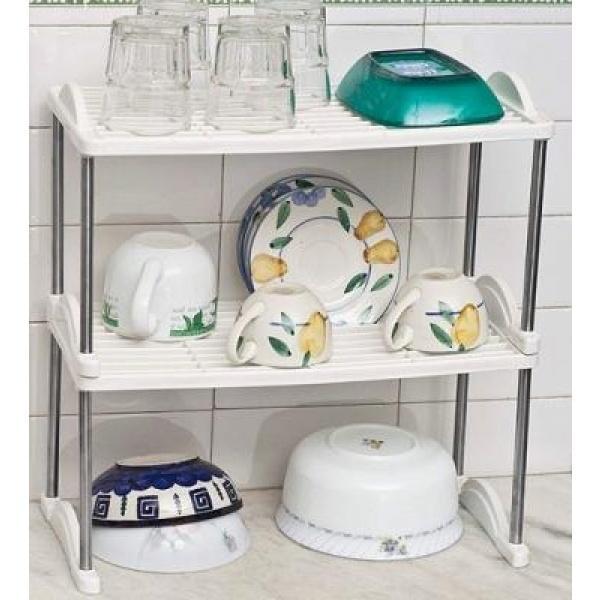 Etajera tip raft multifunctional pentru bucatarie sau baie Multi Storage Rack