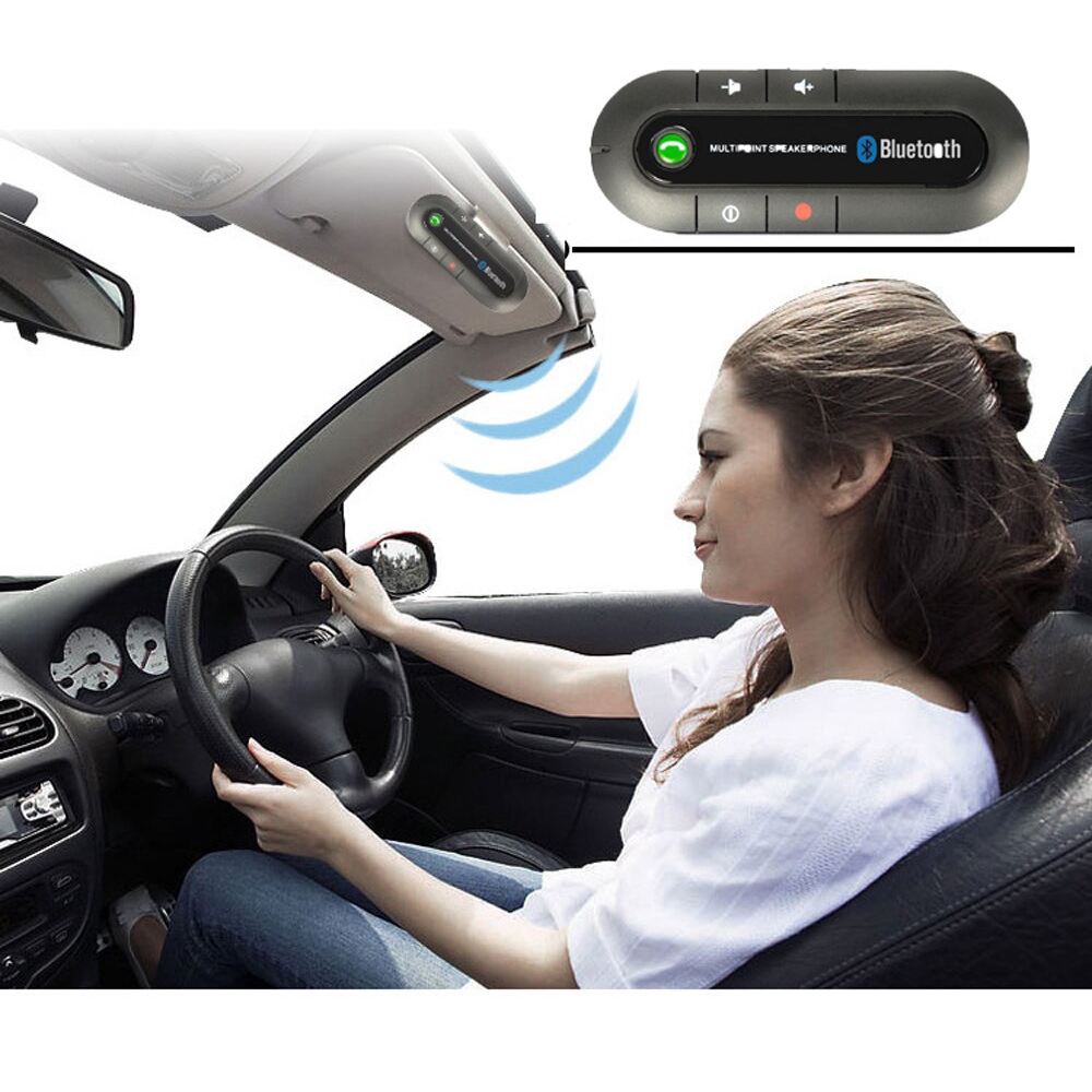 Car Kit Auto Difuzor Bluetooth handsfree pentru parasolar auto