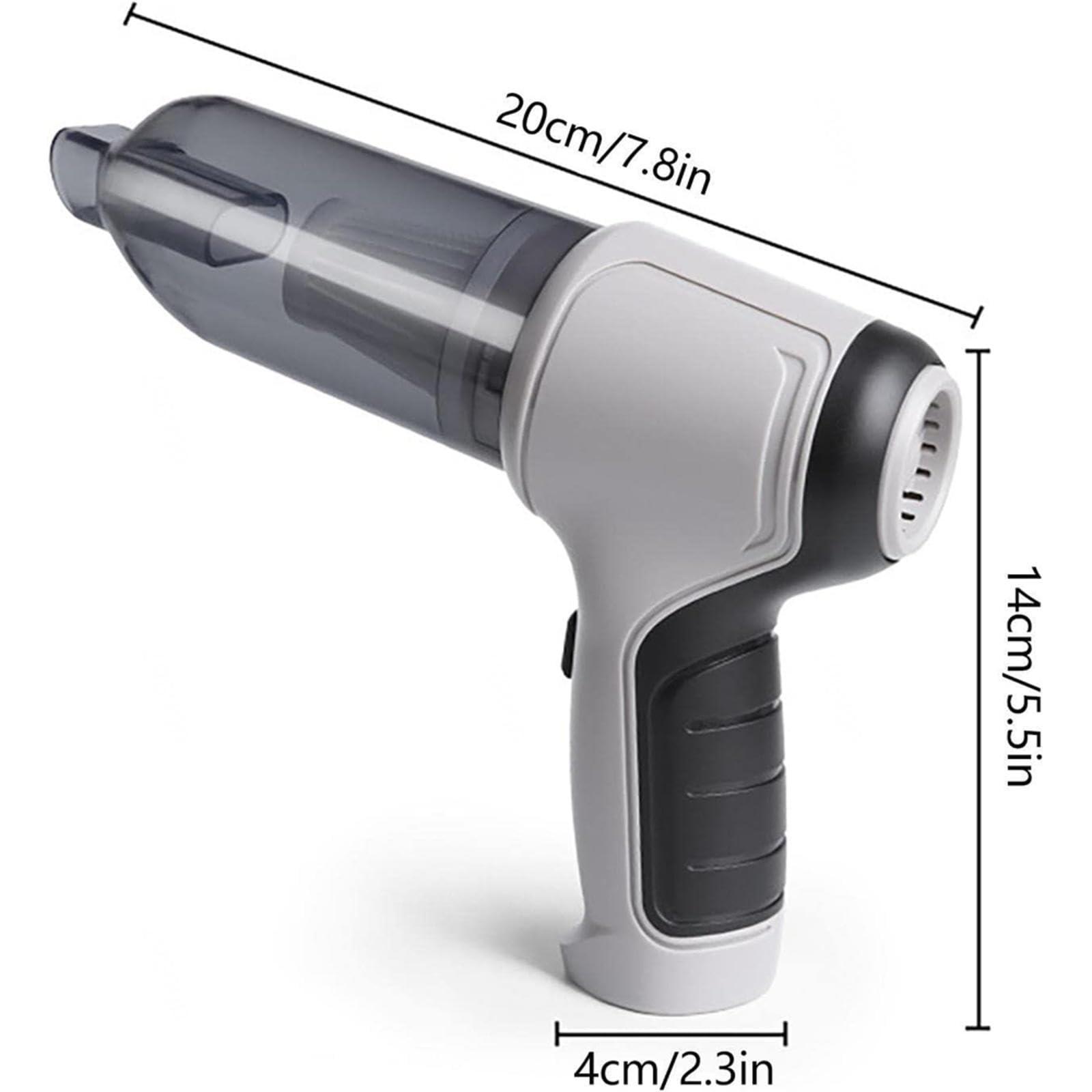 Aspirator portabil, 120 W, alimentare USB, filtru lavabil