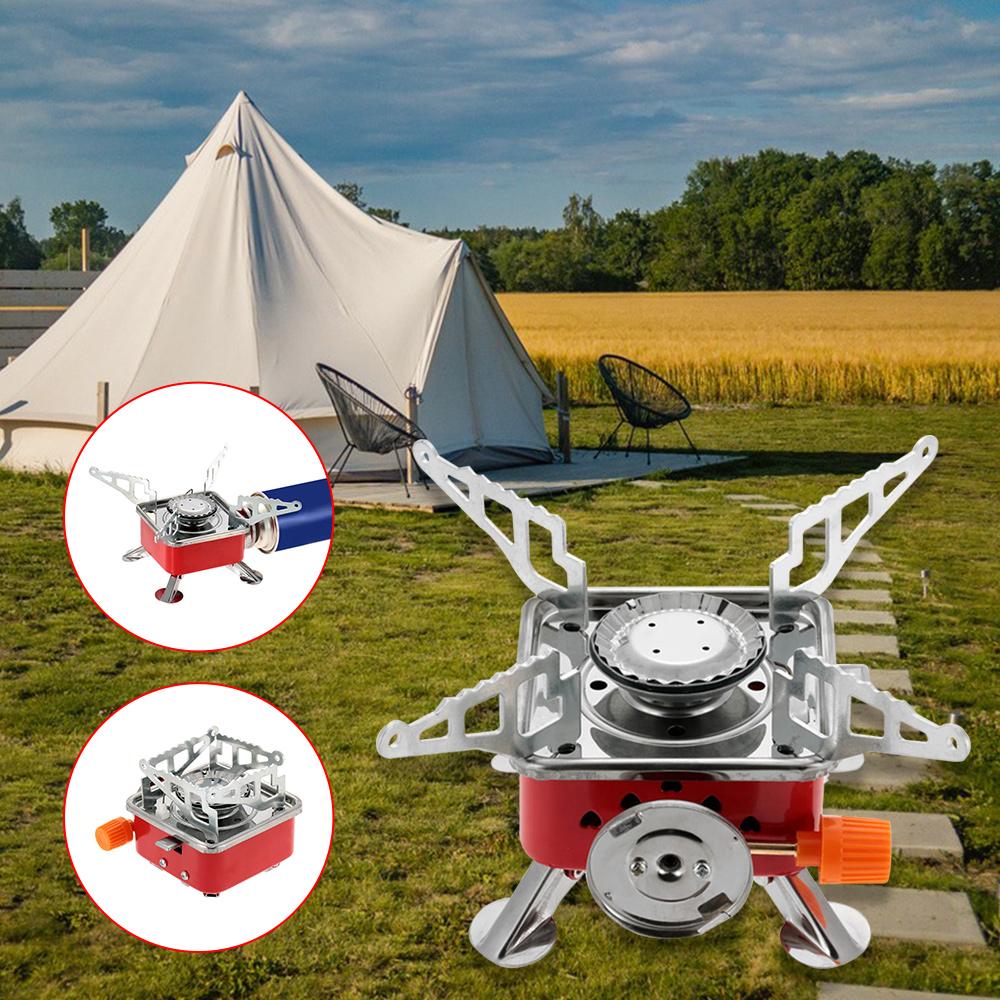 Aragaz portabil camping, aprindere automata + Butelie