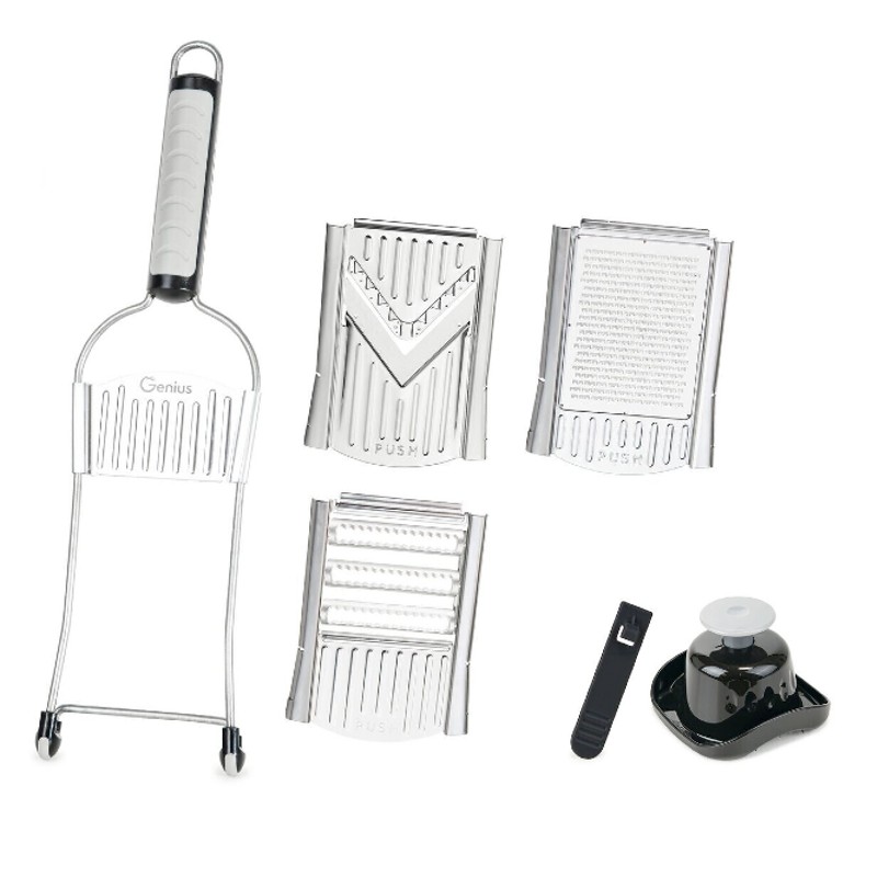 Set razatoare cu 3 lame interschimbabile, Inox