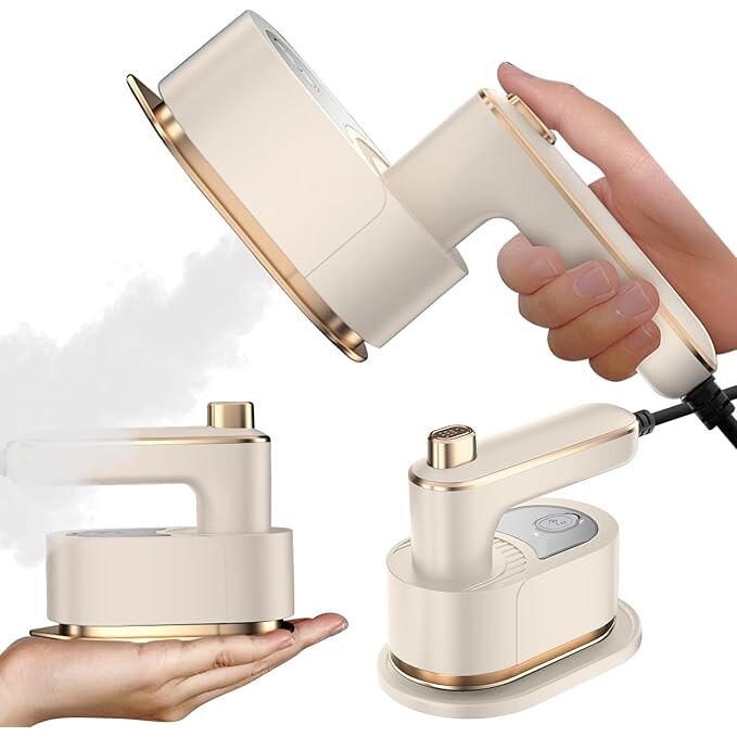 Fier de calcat cu aburi, 50 ml, Alb