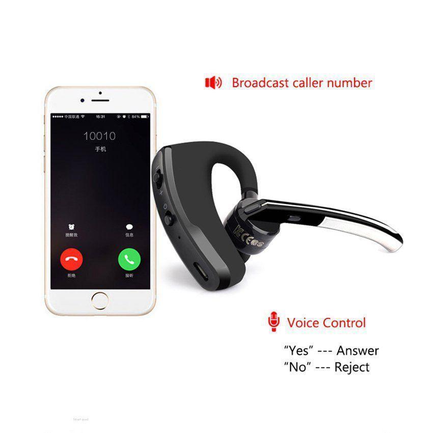 Casca Bluetooth Usmart V8, Microfon