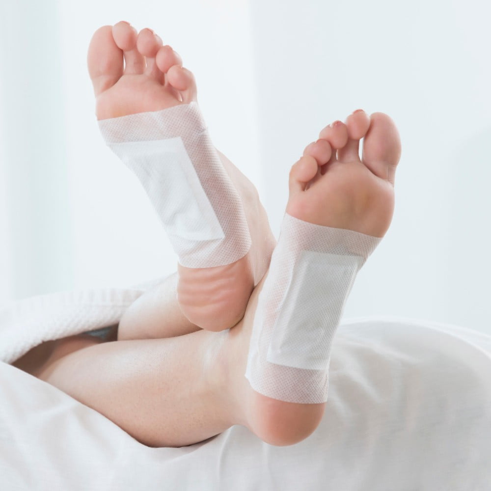 Set 50 plasturi homeopati cu turmalina pentru detoxifiere Kinoki