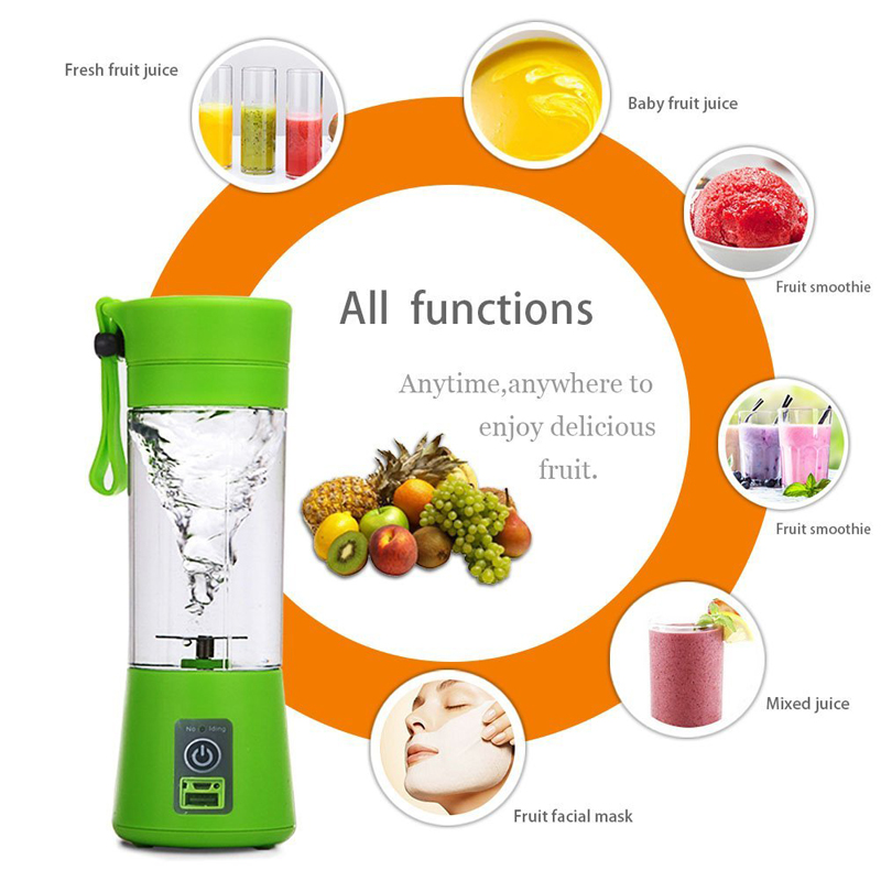 Blender cu acumulator si functie de baterie externa