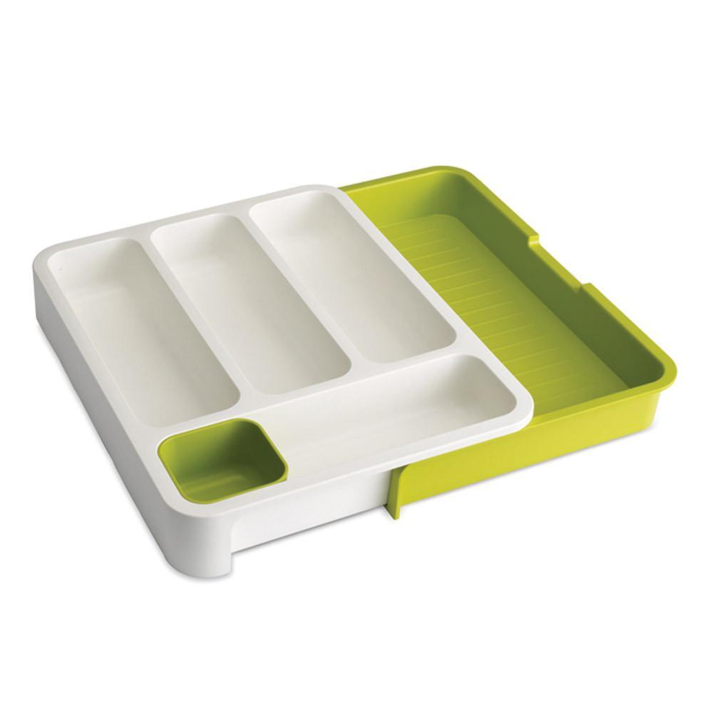 Organizator extensibil de tacamuri pentru sertar