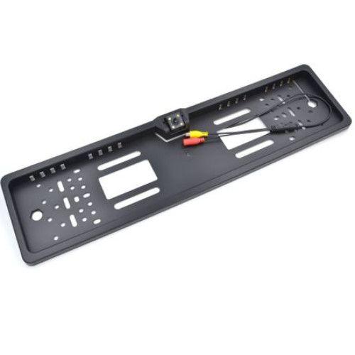 Suport numar inmatriculare cu camera video marsarier + Display pliabil LCD TFT 4.3