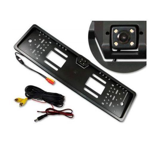 Suport numar inmatriculare cu camera video marsarier + Display pliabil LCD TFT 4.3