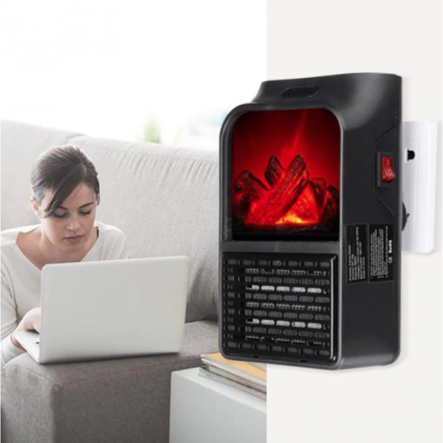 Aeroterma portabila Flame Heater 500 W, 2 niveluri temperatura