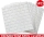 Set 5 x Placa de tapet adeziv caramizi albe, 77x70 cm