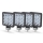 Set 4 proiectoare 16 LED 48W auto OFF-ROAD, IP 67