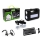 Kit cu panou solar, lanterna, 3 becuri, USB, GDLite GD-8017