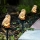 Ornament bufnita de gradina cu incarcare solara