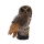 Ornament bufnita de gradina cu incarcare solara