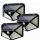 Set 6 x Lampa 100 LED cu panou solar, senzor de miscare