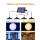 Lampa solara suspendata, telecomanda, 90 Lm/W
