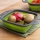 Set 2 castroane pliable cu strecuratoare