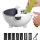 Feliator de legume cu strecurator, Vet Basket Vegetable Cutter