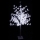 Copac decorativ sarbatori, Alb, iluminat 160 LED, 180 cm, lumina rece
