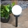 Set 2 x lampa solara, H 34 cm, senzor de lumina