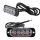 Set 2 stroboscoape auto 4 LED 12V, lumina portocalie