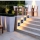 Set 4 x lampa solara 6 LED, Senzor, lumina calda