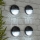 Set 4 x lampa solara de perete cu 2 LED