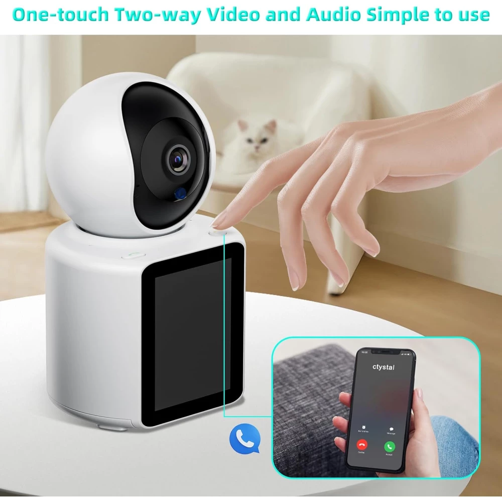 Camera Monitor Smart Full HD Video, Audio, Wi-Fi, Senzor Miscare