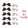 Kit montare folie terase: 40 bride rotative si 40 capse metalice