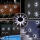 Set 4 lampi solare LED, cu senzor de lumina