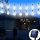 Instalatie solara LED 30 globulete, Alb rece