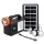 Kit solar iluminare cu 3 becuri, boxa Bluetooth, Radio, 80 W