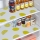 Set 2 x Folie din silicon pentru sertare, 45 x 200 cm, Lemons
