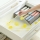 Set 2 x Folie din silicon pentru sertare, 45 x 200 cm, Lemons
