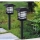 Set 6 x lampa solara felinar LED 40 cm, Alb cald