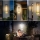 Set 2 x Lampa solara LED 33 cm, senzor miscare, 3 moduri de lumina