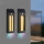 Set 2 x Lampa solara LED 33 cm, senzor miscare, 3 moduri de lumina