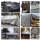 10x16 M, Prelata gri cu inele, impermeabila, rezistenta UV, 150g/mp