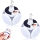 Set 2 x Bec cu acumulator si panou solar, 5 trepte de iluminat