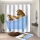 Set baie cu 2 piese: perdea si covoras, Animal Love