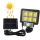 Proiector solar 120 LED 6 COB senzor de lumina si miscare