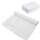 Set 2 x prosop pentru picioare, 50 x 70 cm, Alb
