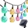 Instalatie solara LED 30 globulete, Multicolor